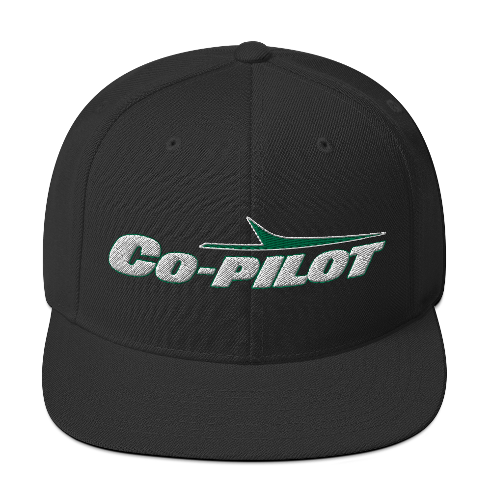Co-Pilot Snapback Hat – Jets Talk Merch Co-Pilot Snapback Hat – Jets Talk Merch