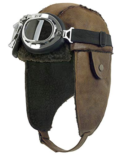 hat goggles Pilot Hat & Goggles – Jets Talk Merch